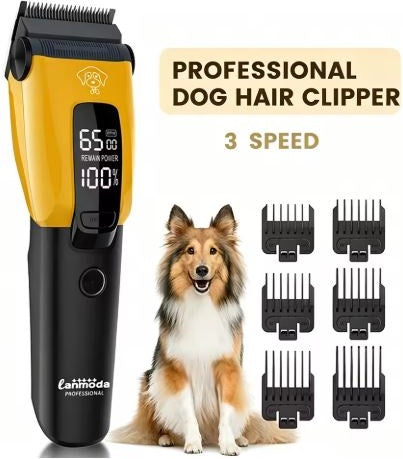 PetHarbor™ ProTrim Cordless Pet Hair Clipper for Dogs & Cats