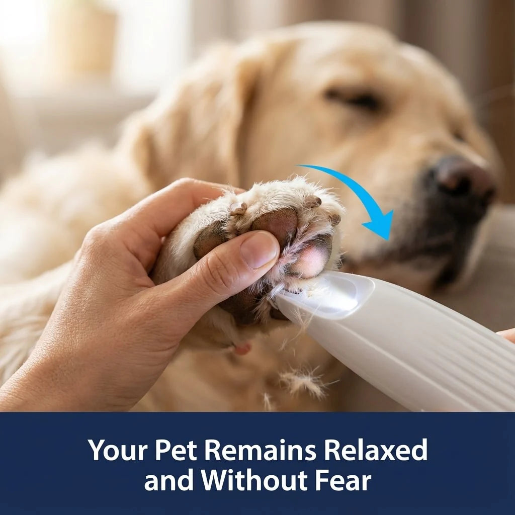 PetHarbor™ Silent Paw Trimmer Max